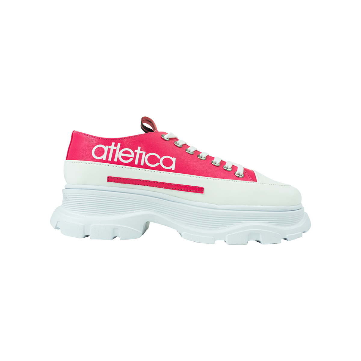 Foto 2 pulgar | Tenis Casuales Atlética con Base Rosa para Mujer