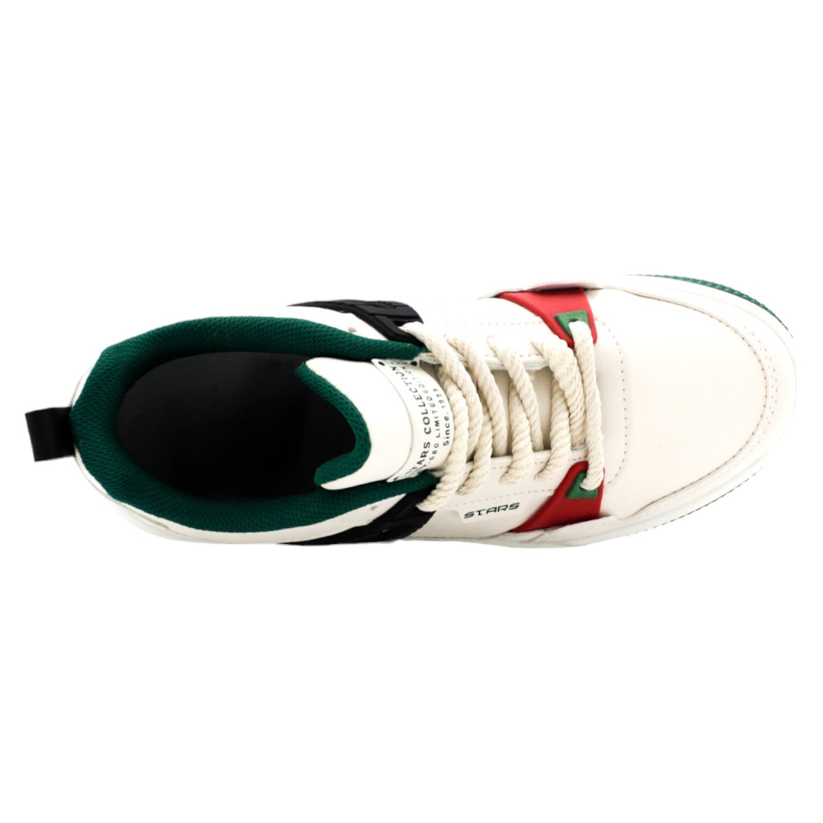 Foto 5 pulgar | Tenis Con Cordones Exterior Piel Vegana Color Beige  Para Mujer De Rbcollection
