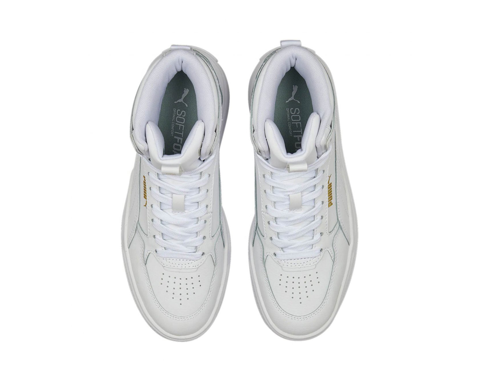 Foto 4 pulgar | Tenis Puma Karmen Bota Blanco para Mujer
