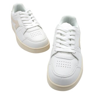 Foto 5 | Tenis Con Cordones Exterior Piel Vegana Color Blanco Para Mujer De Rbcollection