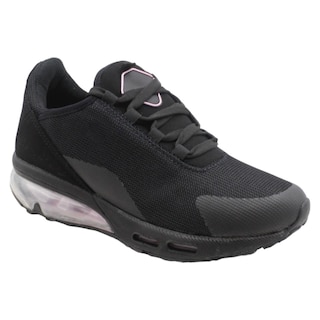 Foto 1 | Tenis Para Entrenamiento Exterior Piel Vegana Color Negro Para Mujer De Rbcollection