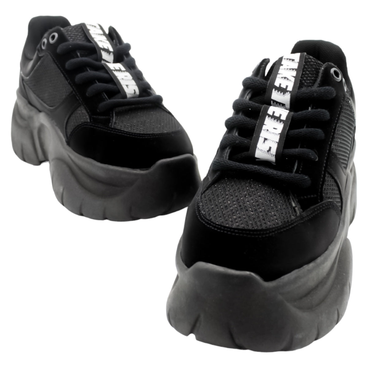 Foto 6 pulgar | Tenis Tipo Deportivo Exterior Piel Vegana Color Negro Para Mujer De Rbcollection