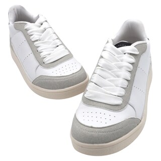 Foto 5 | Tenis Con Cordones Exterior Piel Vegana Color Blanco Para Mujer De Rbbasics