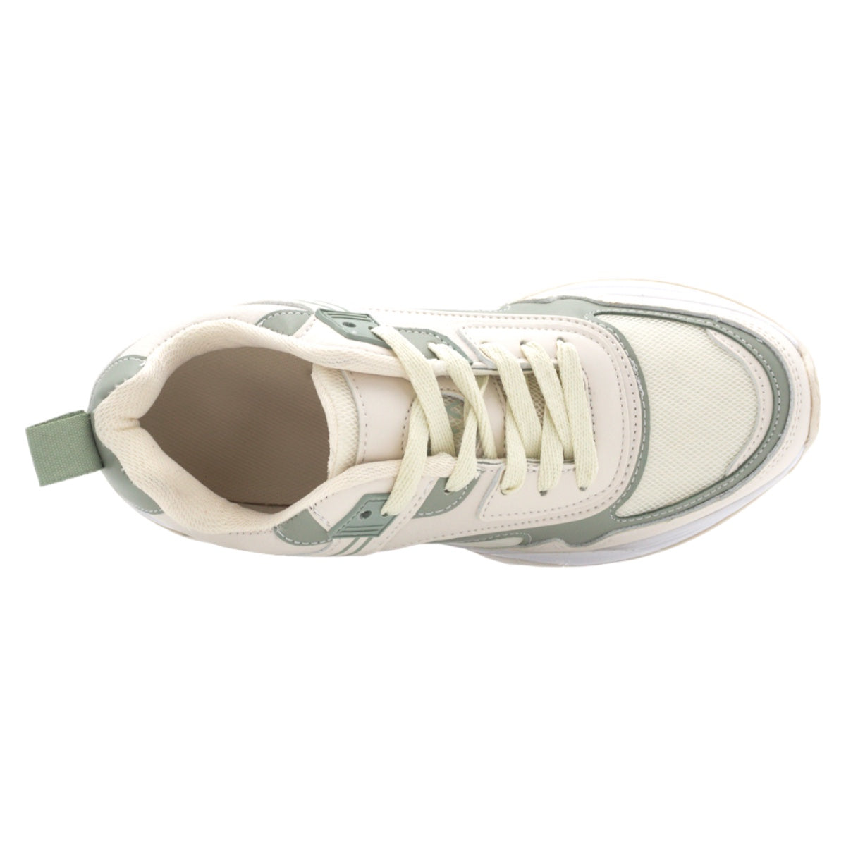 Foto 5 pulgar | Tenis Tipo Deportivo Exterior Textil Color Beige  Para Mujer De Rbcollection