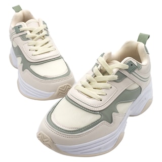 Foto 5 | Tenis Tipo Deportivo Exterior Textil Color Beige Para Mujer De Rbcollection