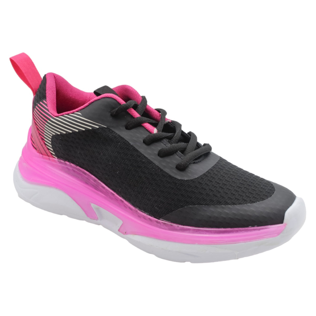 Foto 1 | Tenis Para Correr Exterior Textil Color Negro Para Mujer De Rbcollection