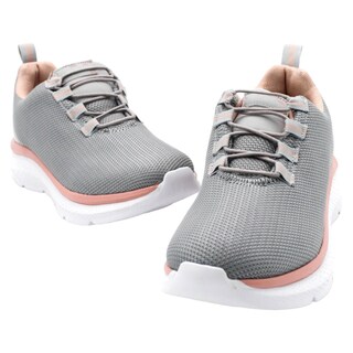 Foto 5 | Tenis Para Correr Exterior Textil Color Gris Para Mujer De Rbcollection