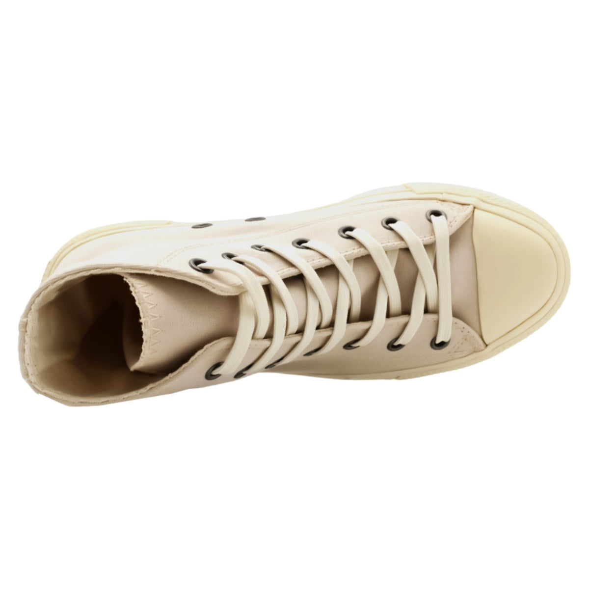 Foto 5 pulgar | Tenis Botín Exterior Textil Color Beige  Para Mujer De Rbcollection