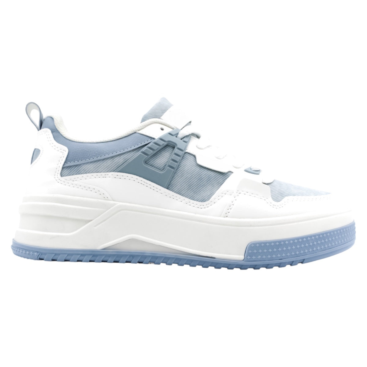 Foto 2 | Tenis Con Cordones Exterior Textil Color Azul Para Mujer De Rbcollection
