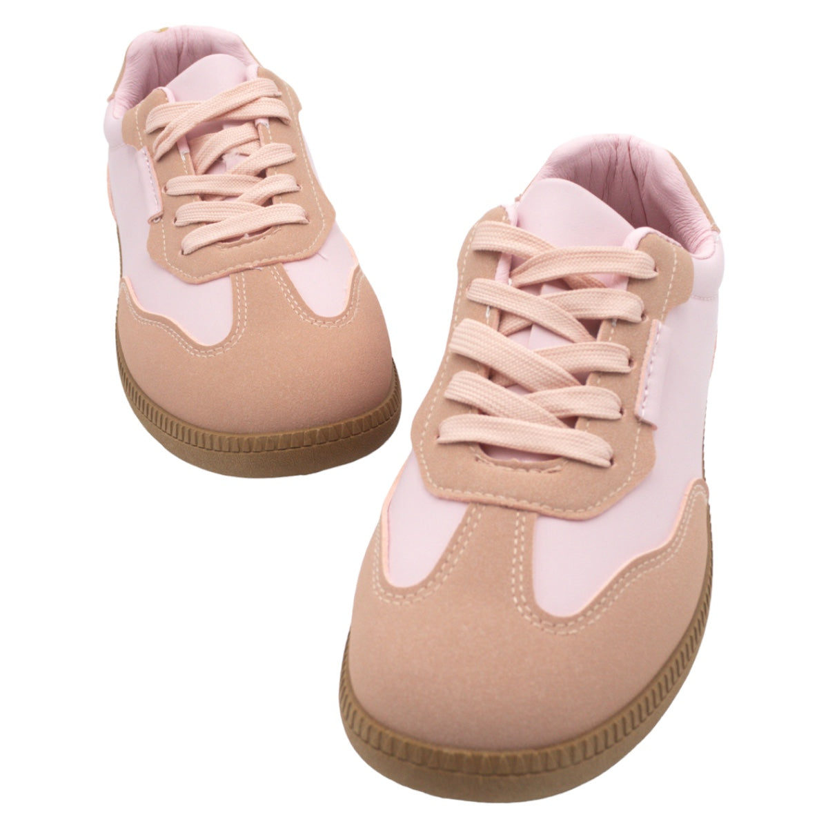 Foto 6 pulgar | Tenis Con Cordones Exterior Piel Vegana Color Rosa Para Mujer De Rbcollection