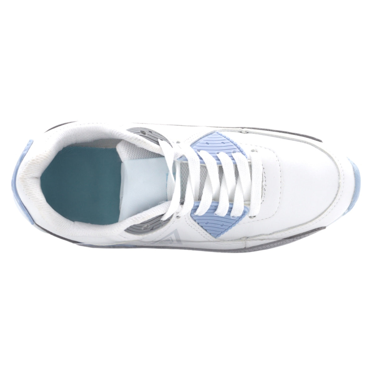 Foto 5 pulgar | Tenis Tipo Deportivo Exterior Piel Vegana Color Blanco Para Mujer De Rbcollection