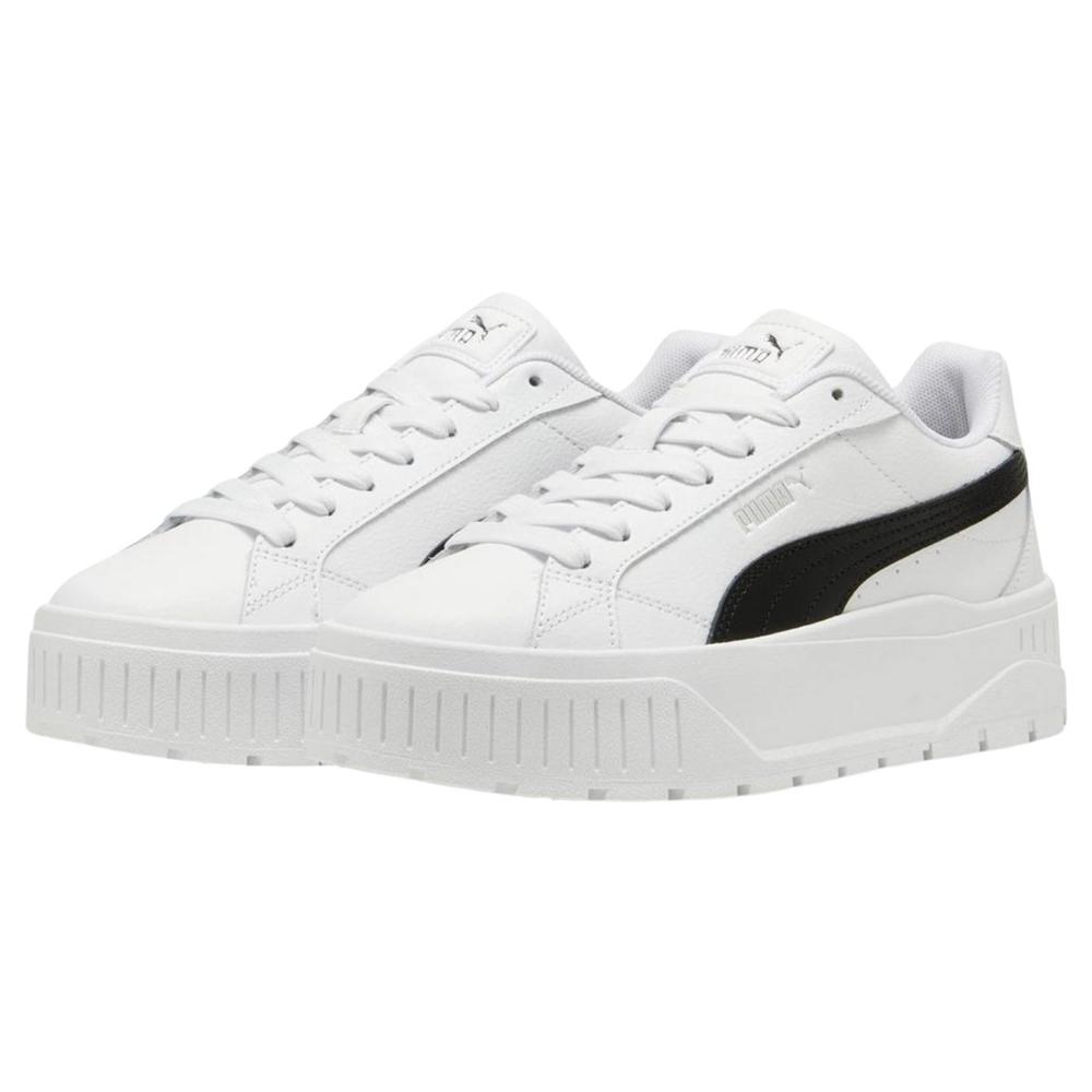 Foto 3 pulgar | Tenis Puma Karmen Ll L White para Mujer