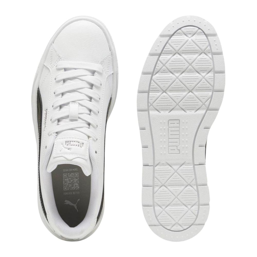 Foto 5 pulgar | Tenis Puma Karmen Ll L White para Mujer