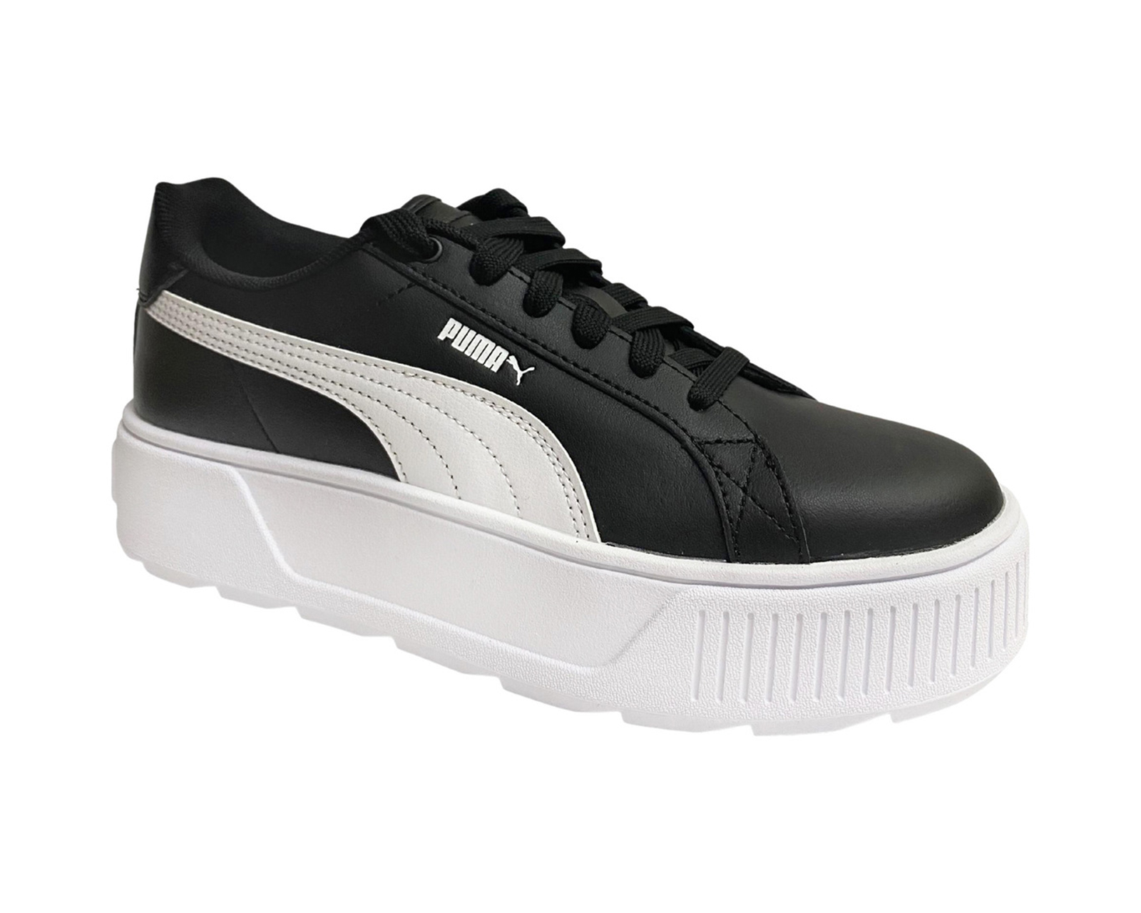 Foto 2 | Tenis Puma Karmen L Negro con Plataforma para Mujer