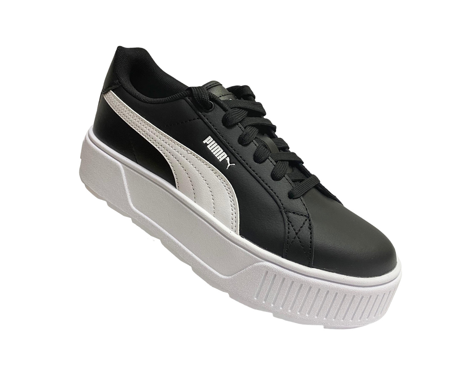 Foto 4 pulgar | Tenis Puma Karmen L Negro con Plataforma para Mujer