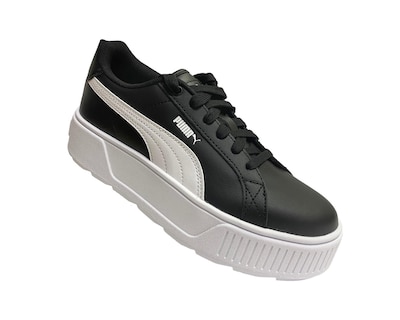 Foto 3 | Tenis Puma Karmen L Negro con Plataforma para Mujer