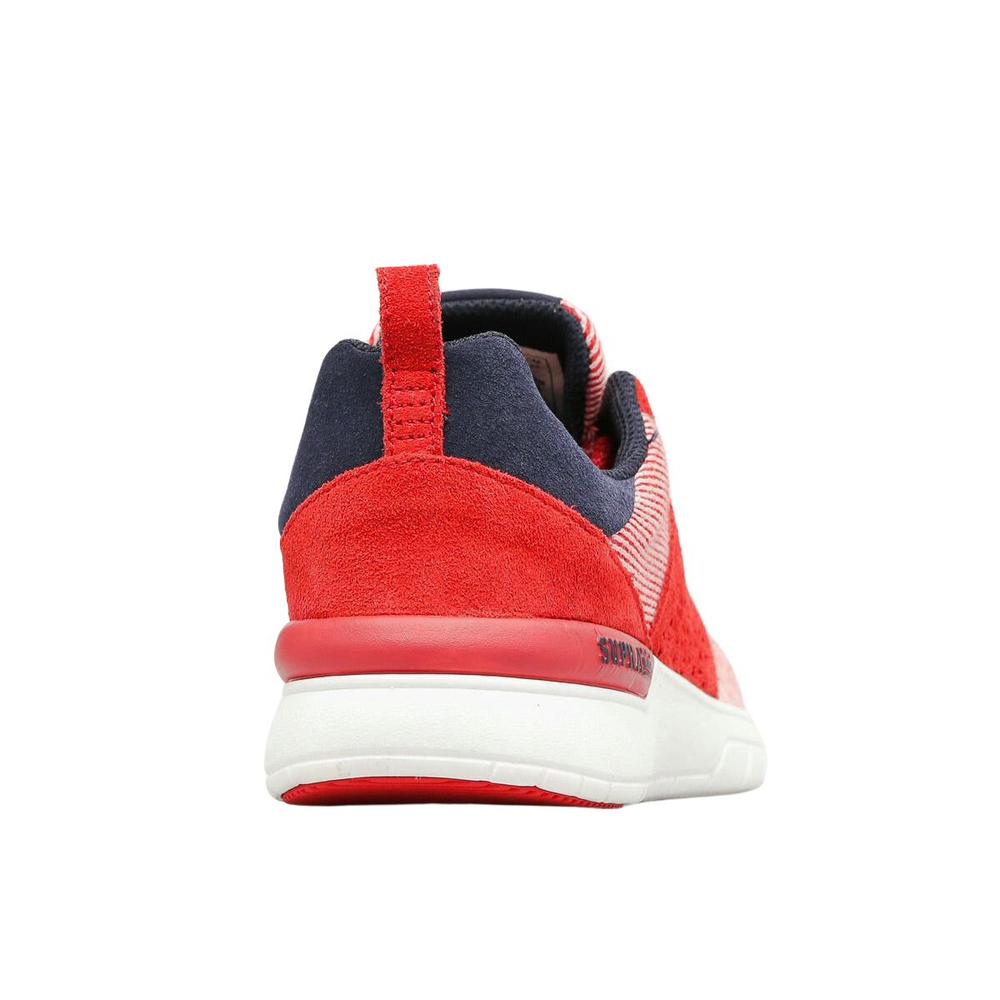 Foto 4 pulgar | Tenis Supra Scissor Rojo Mujer Moda Urbana Rojo
