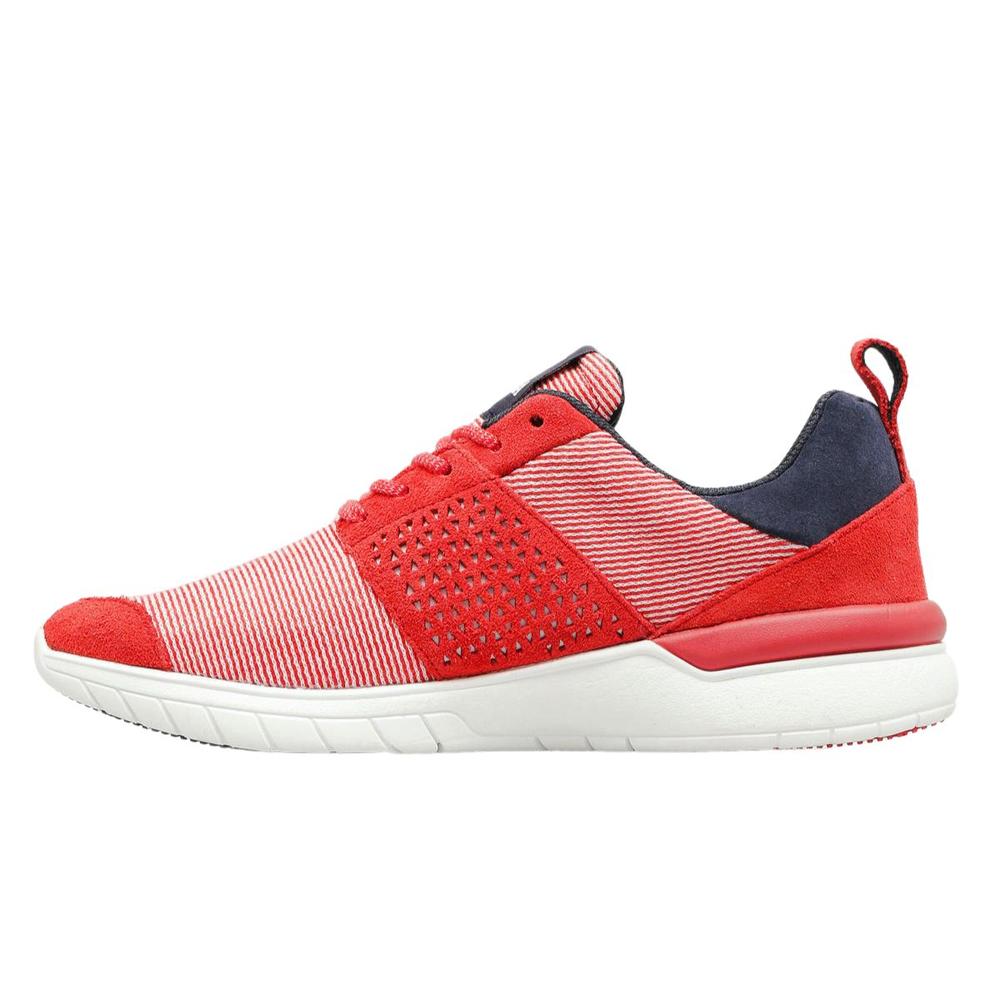 Foto 5 pulgar | Tenis Supra Scissor Rojo Mujer Moda Urbana Rojo