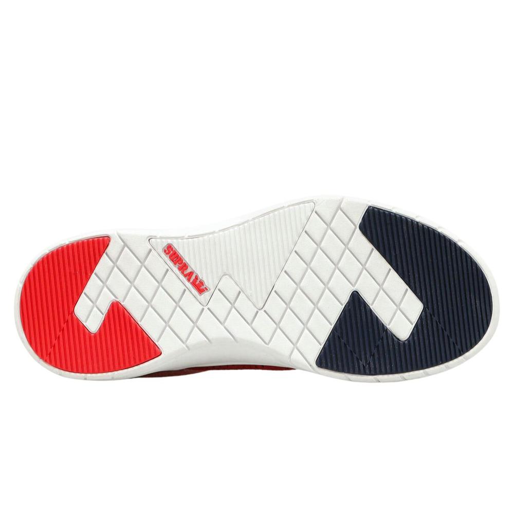 Foto 6 pulgar | Tenis Supra Scissor Rojo Mujer Moda Urbana Rojo