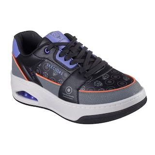 Foto 5 | Tenis Skechers Kmt Día De Muertos Mujer Moda Sport Gris