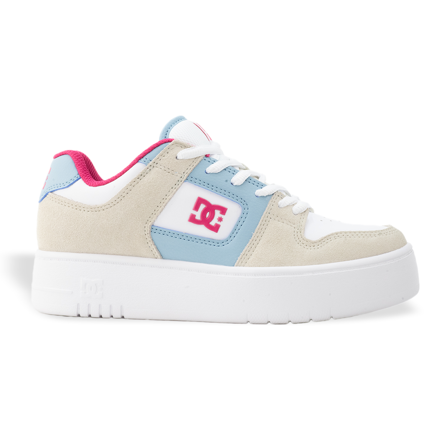 Foto 1 | Tenis Dc Shoes Manteca Multicolor Mujer Modelo Adjs100156blp