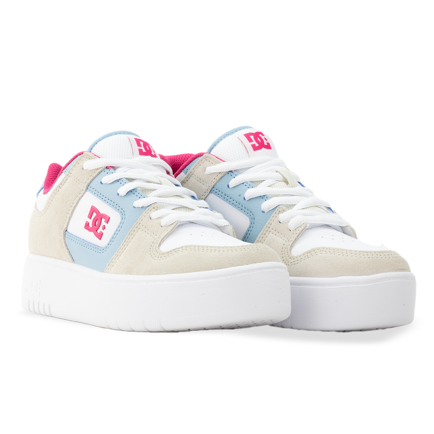 Foto 2 | Tenis Dc Shoes Manteca Multicolor Mujer Modelo Adjs100156blp