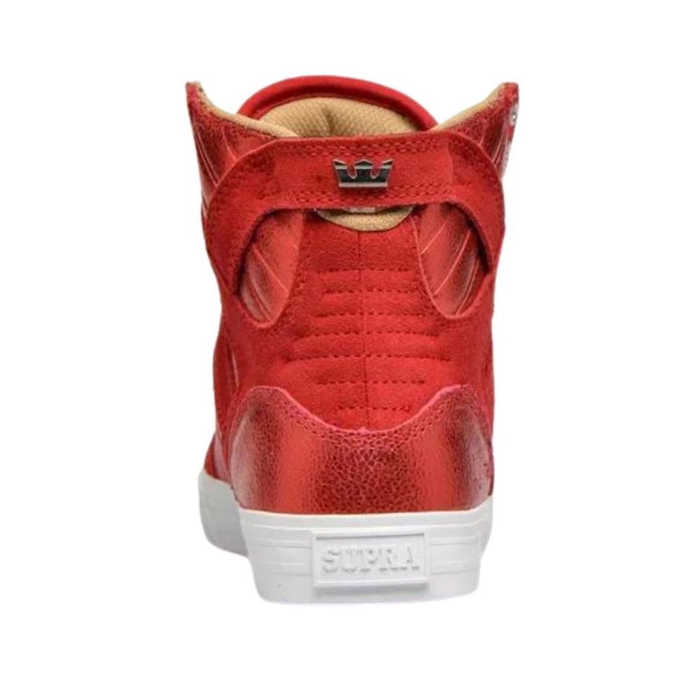Foto 3 pulgar | Tenis Supra WMNS Skytop Rojo para Mujer