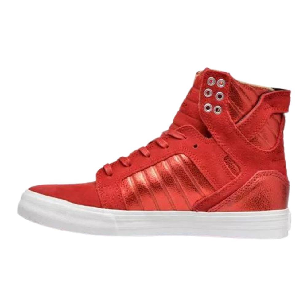 Foto 5 pulgar | Tenis Supra WMNS Skytop Rojo para Mujer
