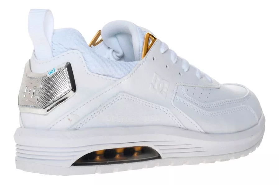 Foto 4 pulgar | Tenis Dc Shoes Vandium Color Blanco Unisex Modelo Adjs200030ws4