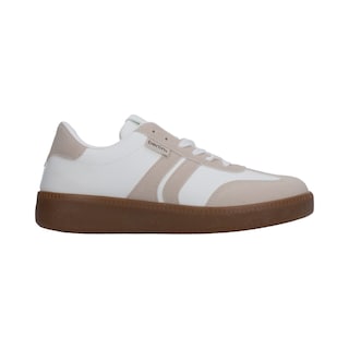 Foto 2 | Tenis Dama Berlin Casuales Blancos Y Suela Ambar