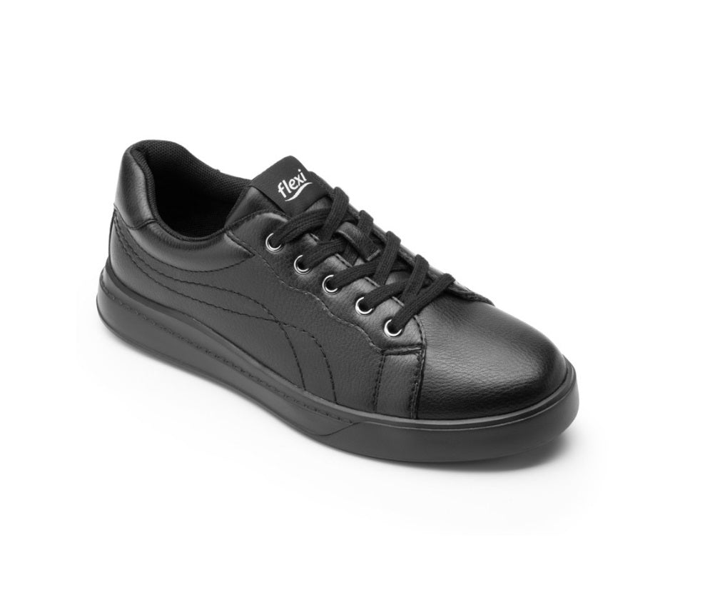 Foto 2 pulgar | Tenis Flexi 129201 Negro Casual Dama