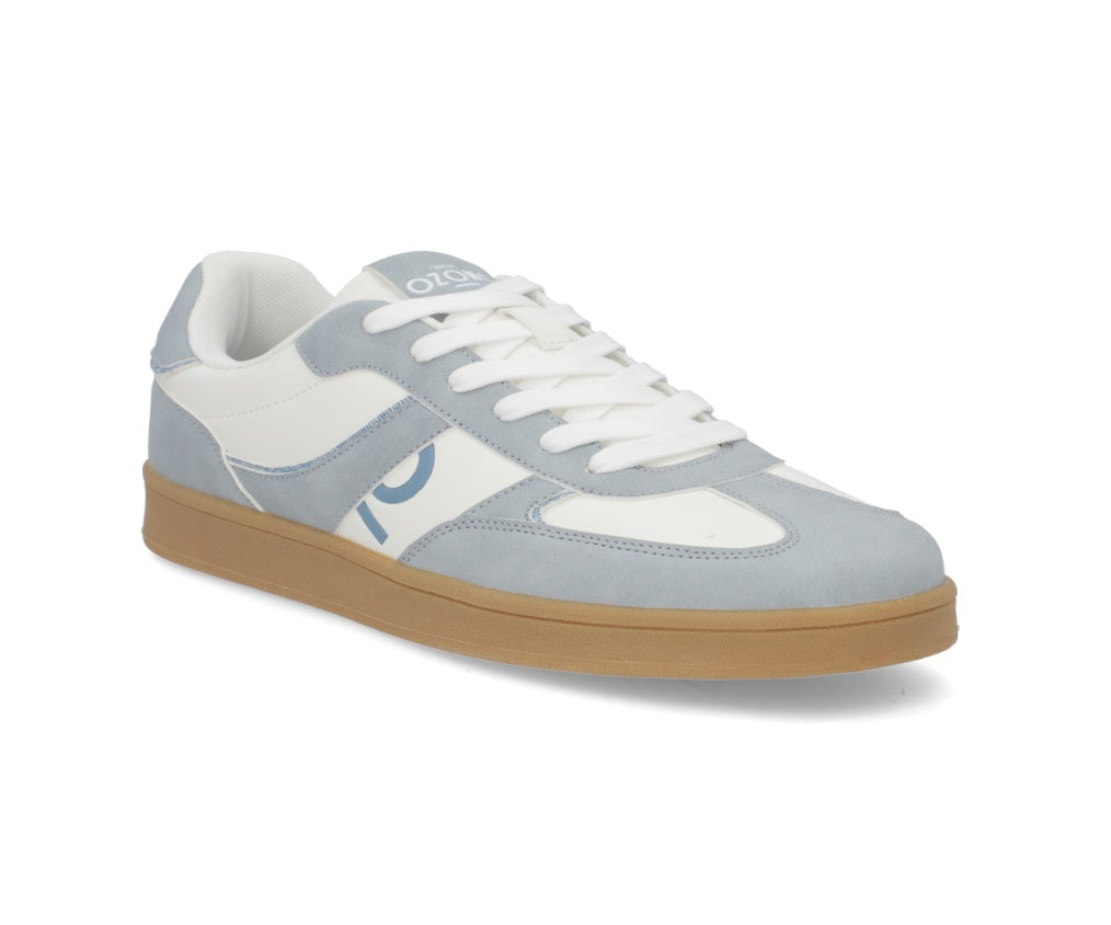 Foto 2 pulgar | Tenis Ozono 619501 Azul Blanco Casual Dama