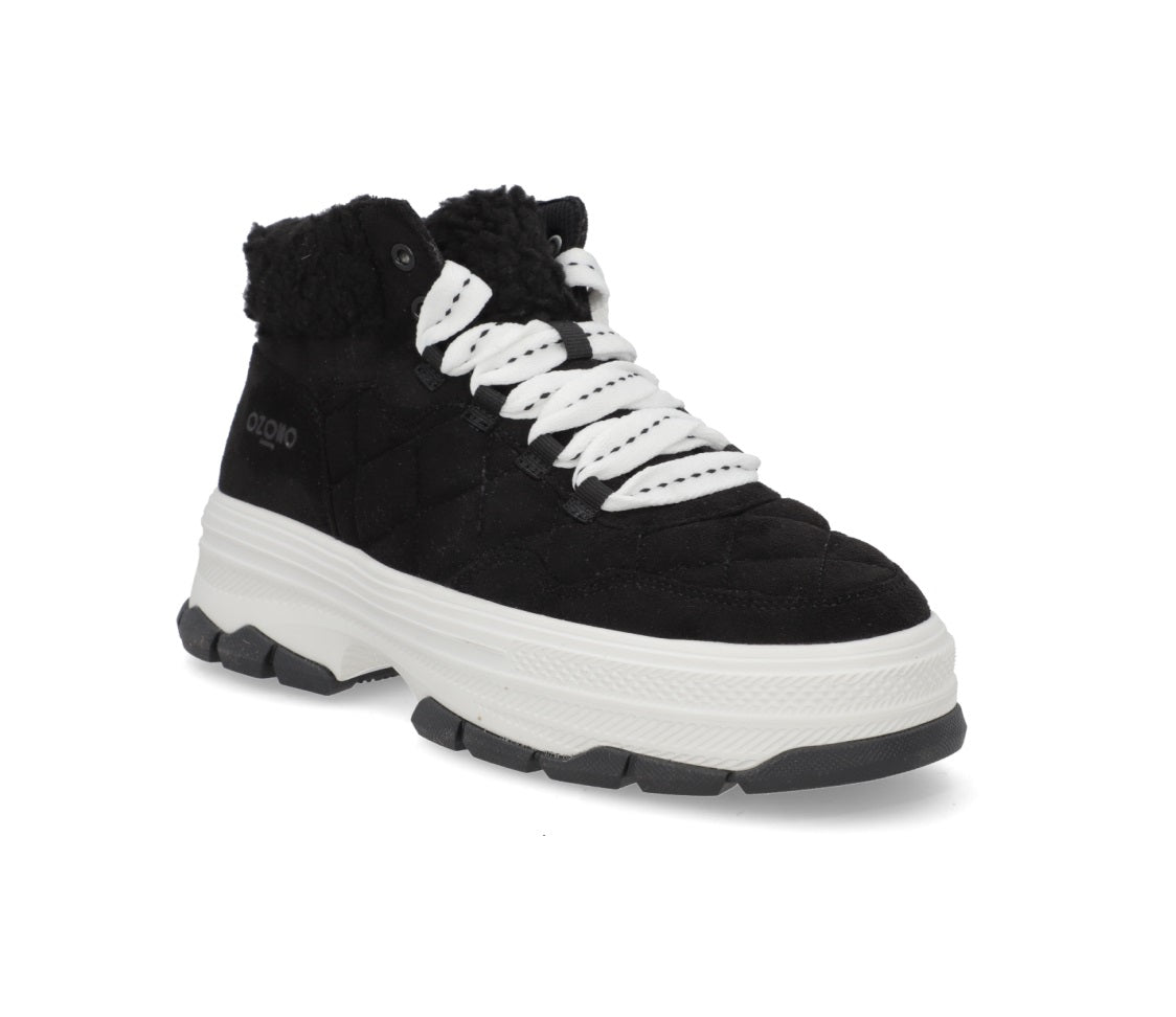 Foto 1 | Tenis Ozono 619401 Negro Casual Dama