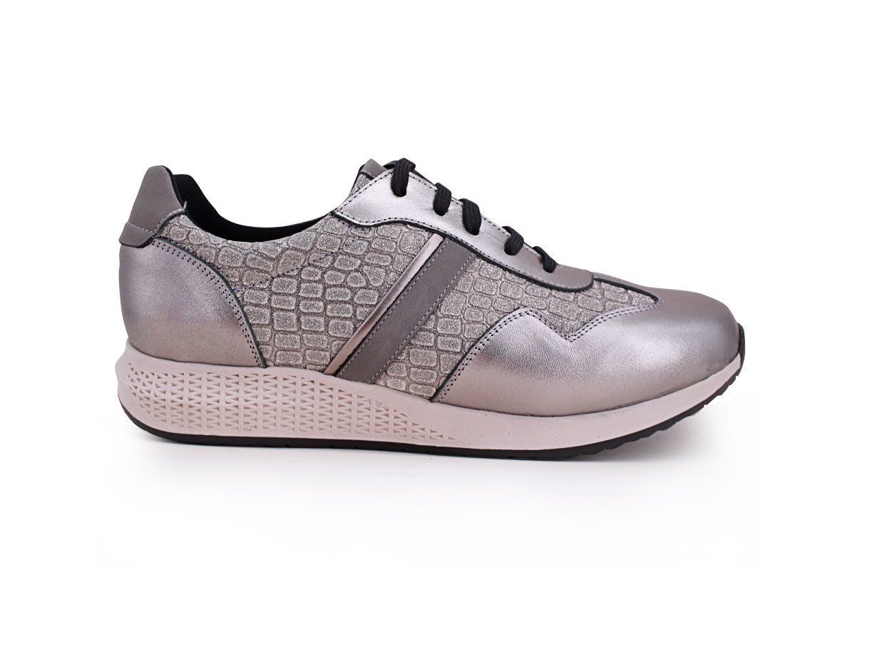 Foto 2 pulgar | Tenis Manet 4007-05 Inox Casual Dama