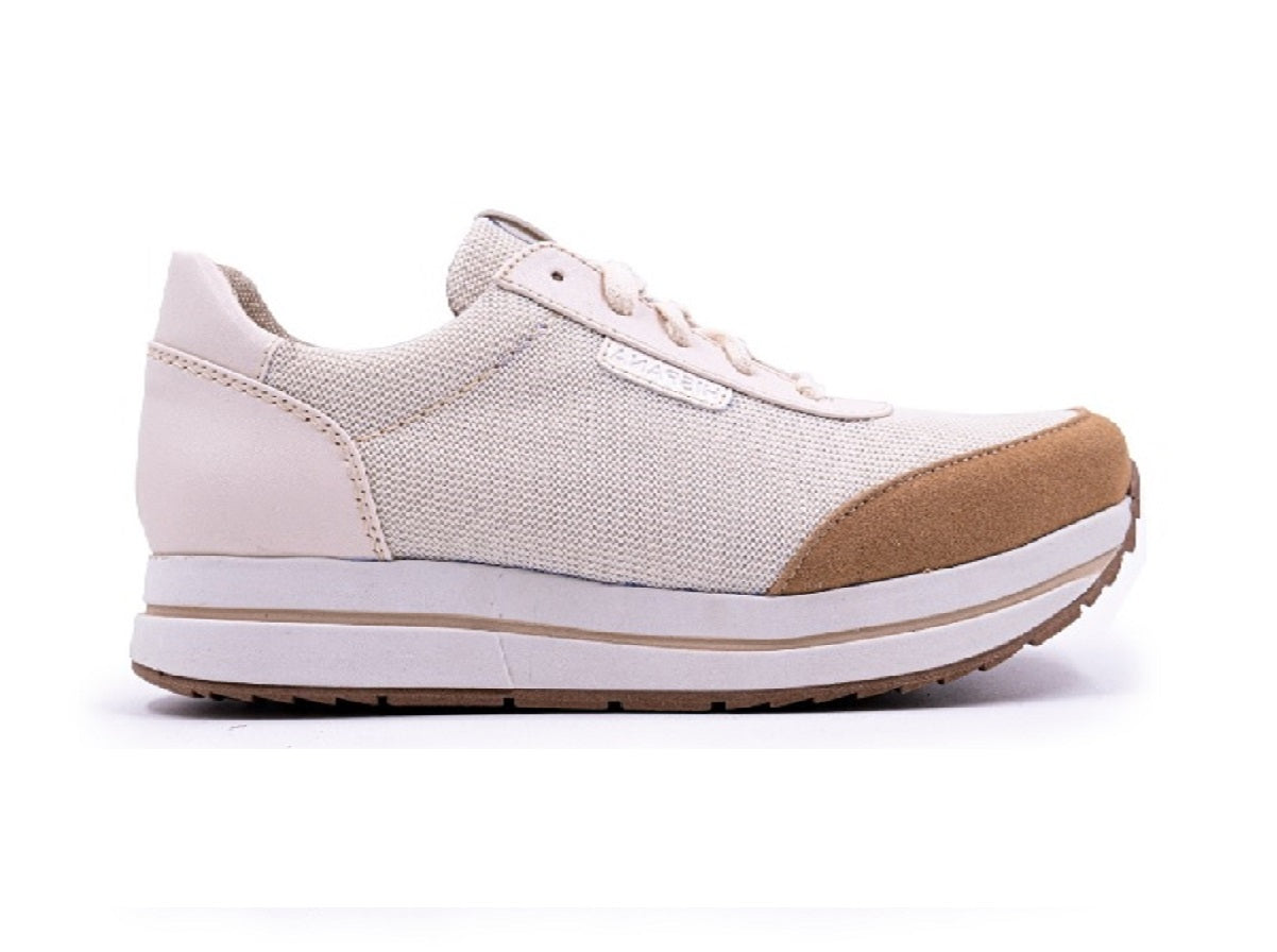 Foto 2 pulgar | Zapatos Hispana 015551 Malla Tempo Latte Casual Dama