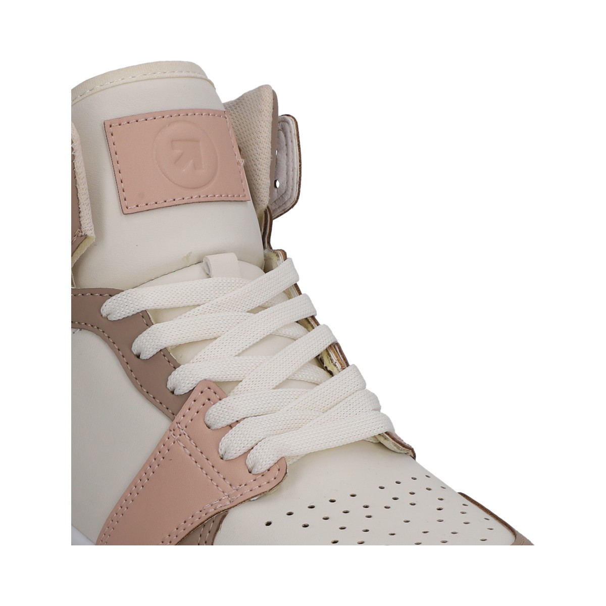 Foto 6 pulgar | Tenis Botín  Casual Dama Berlin Blanco Rosa