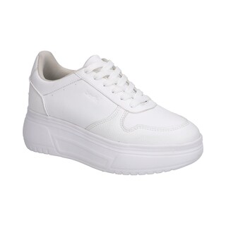 Foto 1 | Tenis Dama Casual Berlin Blanco Agujetas