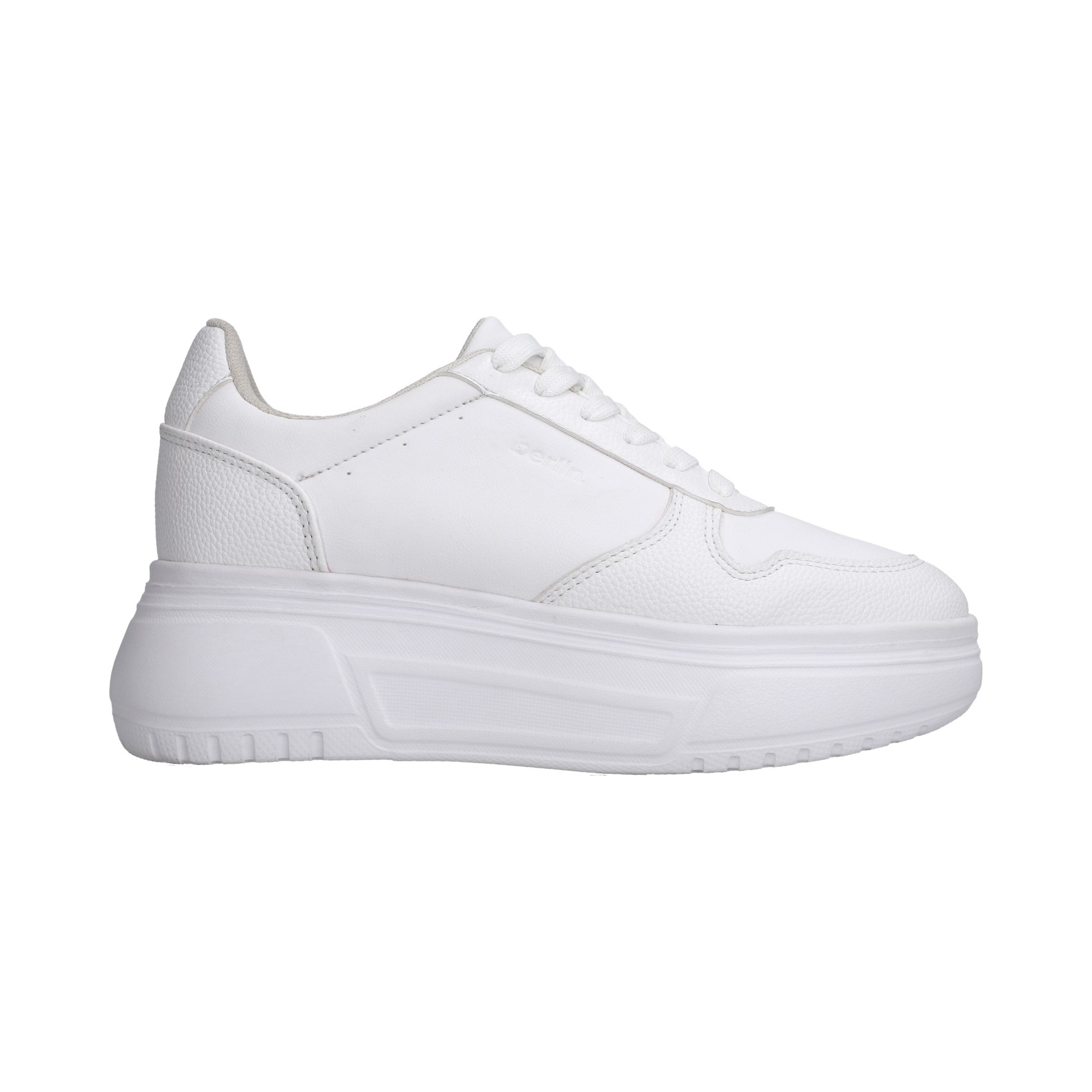 Foto 2 | Tenis Dama Casual Berlin Blanco Agujetas