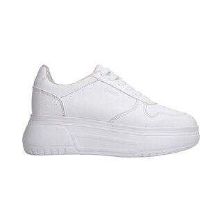 Foto 2 | Tenis Dama Casual Berlin Blanco Agujetas