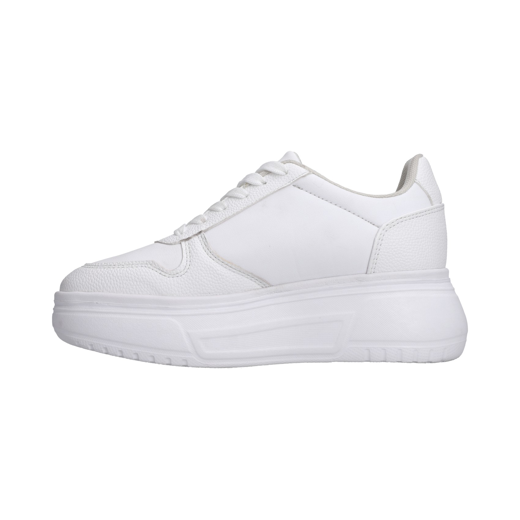 Foto 3 | Tenis Dama Casual Berlin Blanco Agujetas