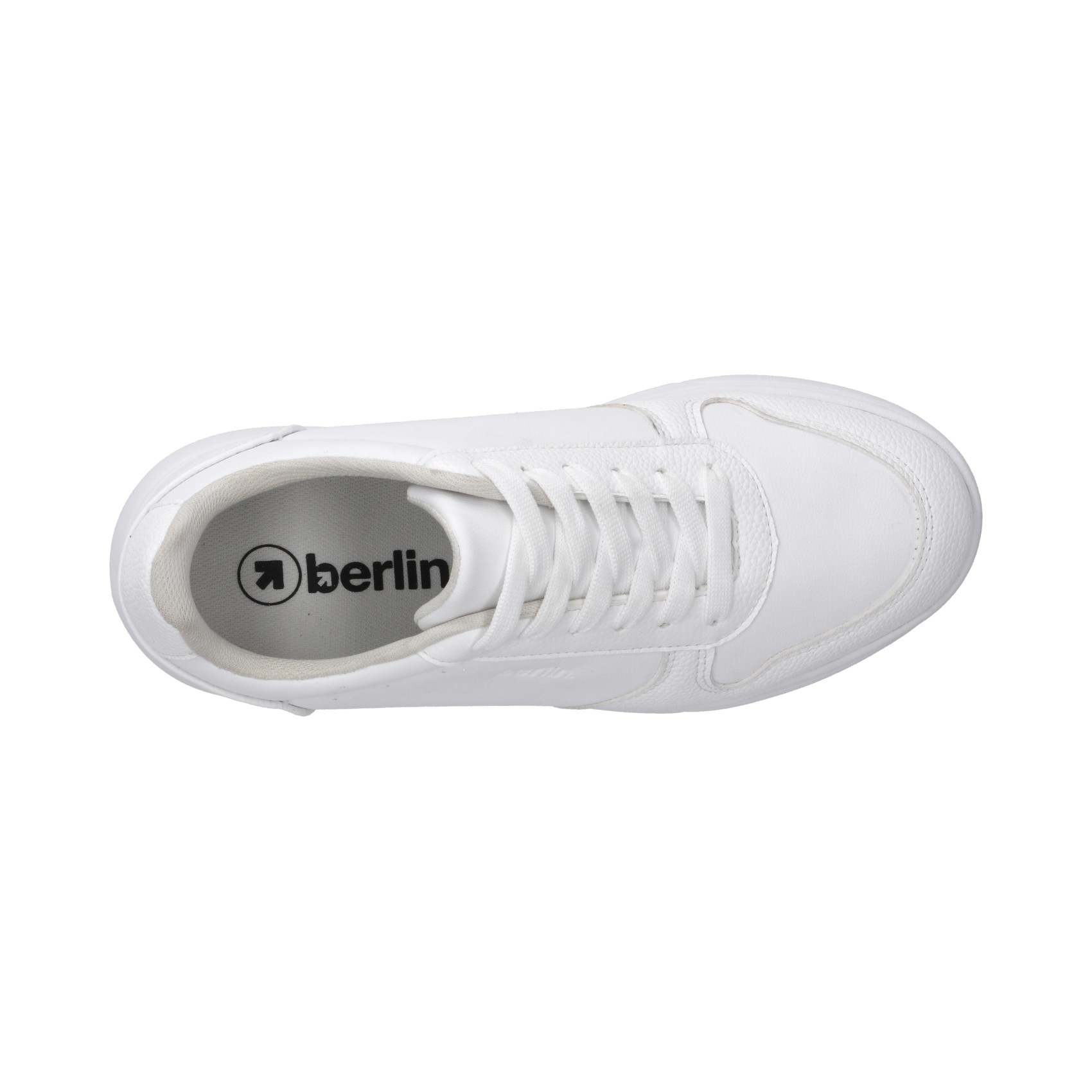 Foto 5 | Tenis Dama Casual Berlin Blanco Agujetas