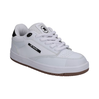 Foto 1 | Tenis Dama Berlin Blanco Negro Urbanos