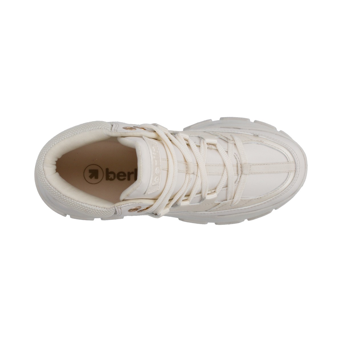 Foto 7 pulgar | Tenis Botín Casual Dama Berlin Beige