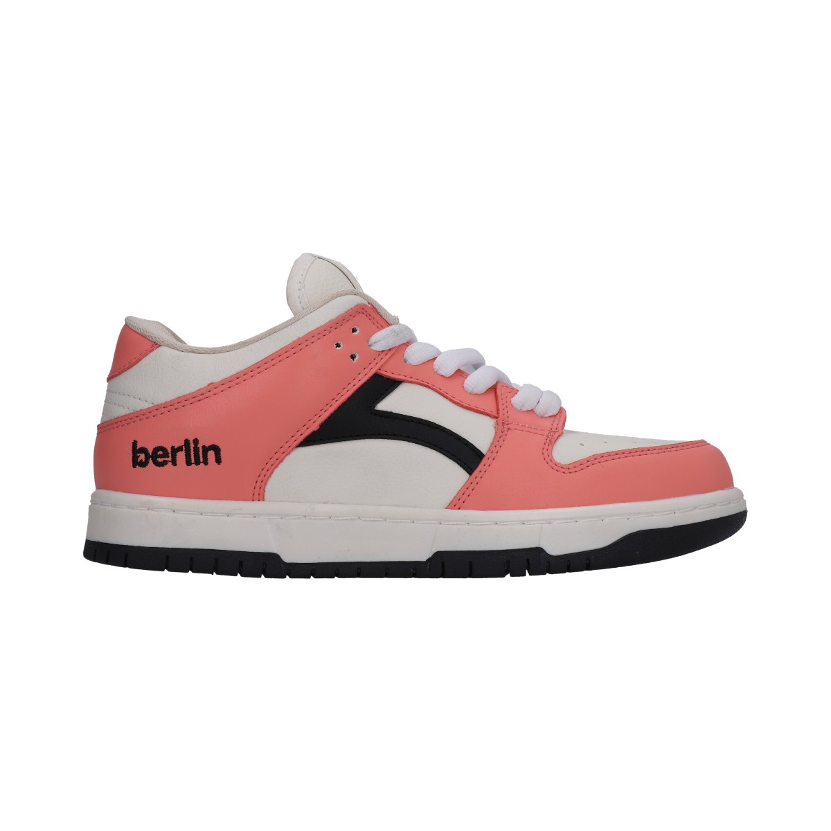 Foto 2 | Tenis Dama Casual Berlin Blanco Y Coral