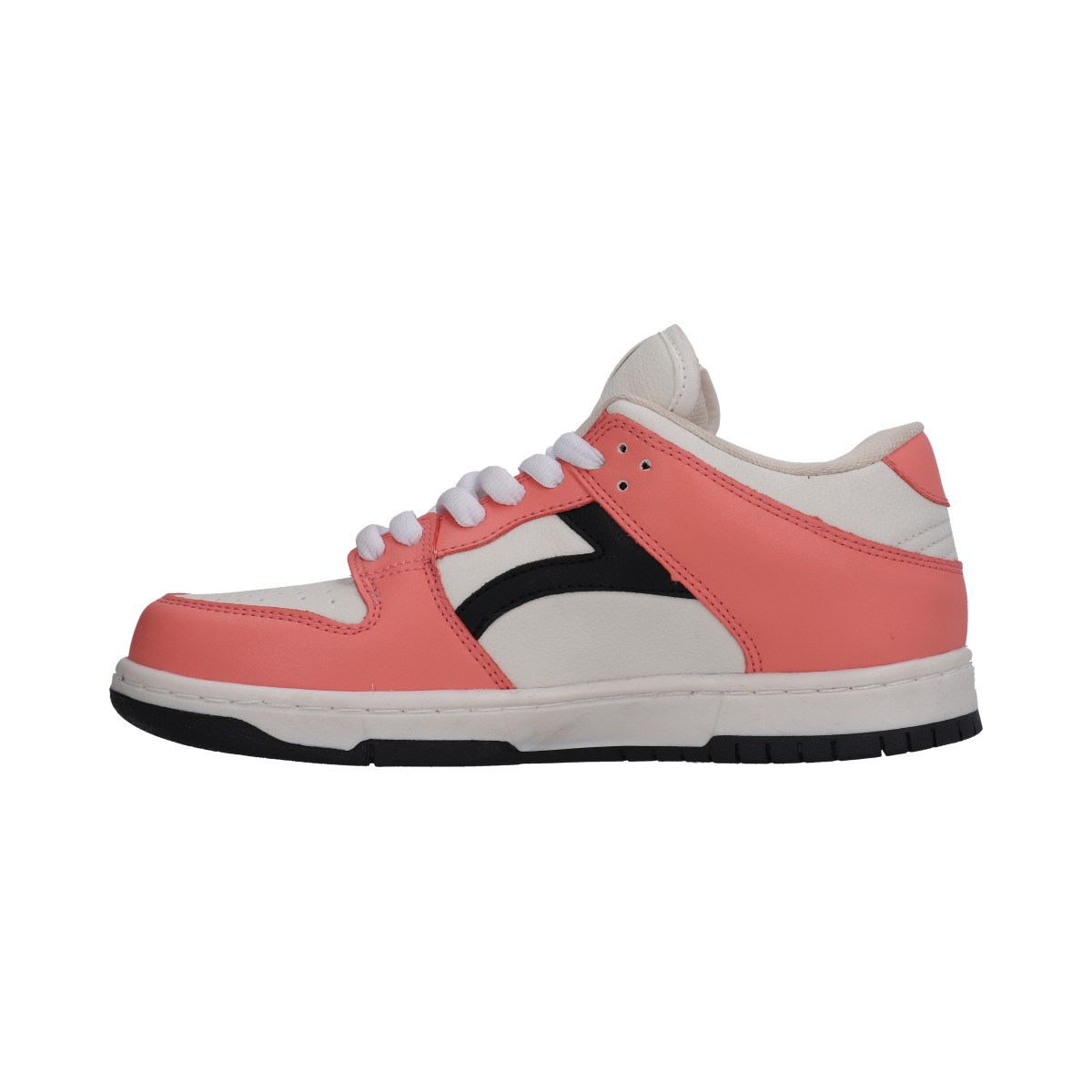 Foto 4 pulgar | Tenis Dama Casual Berlin Blanco Y Coral