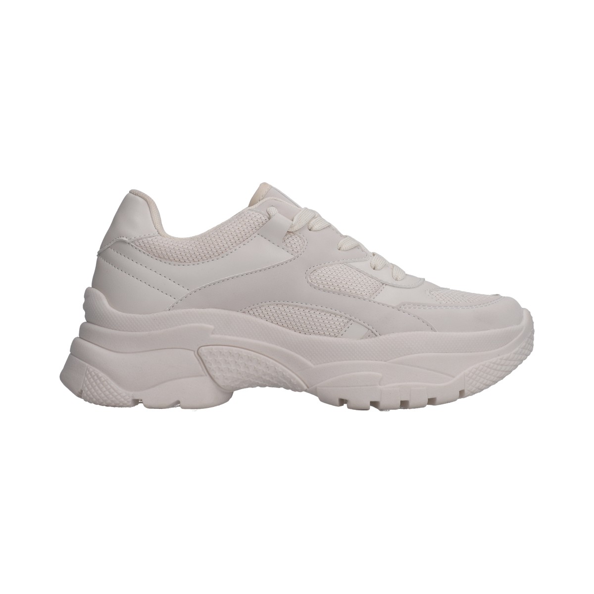 Foto 2 | Tenis Dama Casual Beige Suela Deportiva