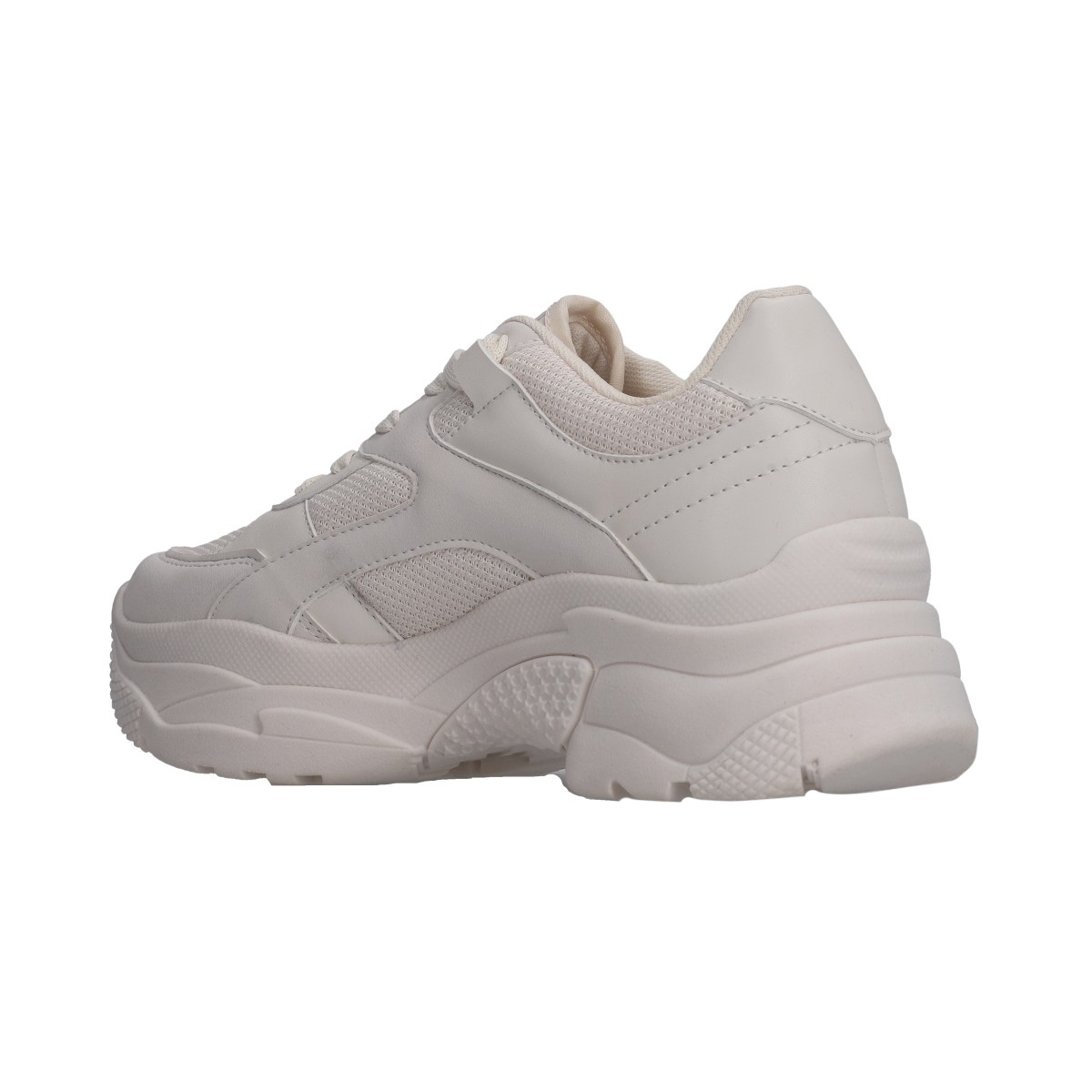 Foto 5 pulgar | Tenis Dama Casual Beige Suela Deportiva