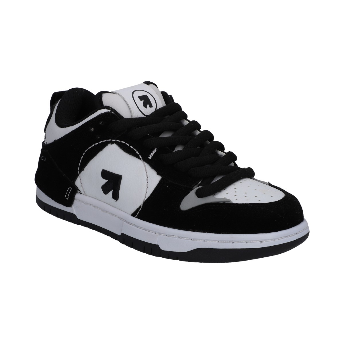 Foto 1 | Tenis Dama Casual Berlin Negro Y Blanco