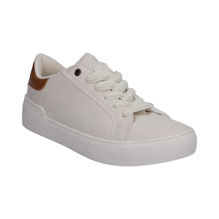 Foto 1 | Tenis Dama Casual Berlin Beige Suela De Caja Y Agujetas