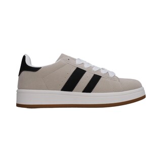 Foto 2 | Tenis Dama Berlin Casuales Gris Con Agujetas Blancas Suela De Caja